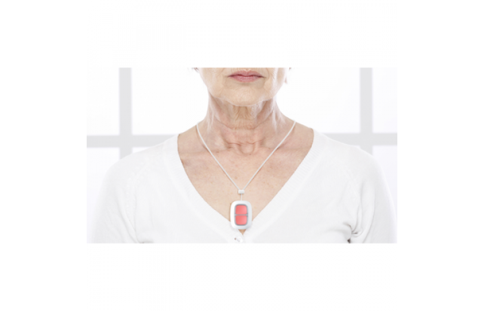 AJAX DoubleButton wit – professionele draadloze paniekknop AJAX DoubleButton wit – draadloze paniekknop voor alarmsysteem