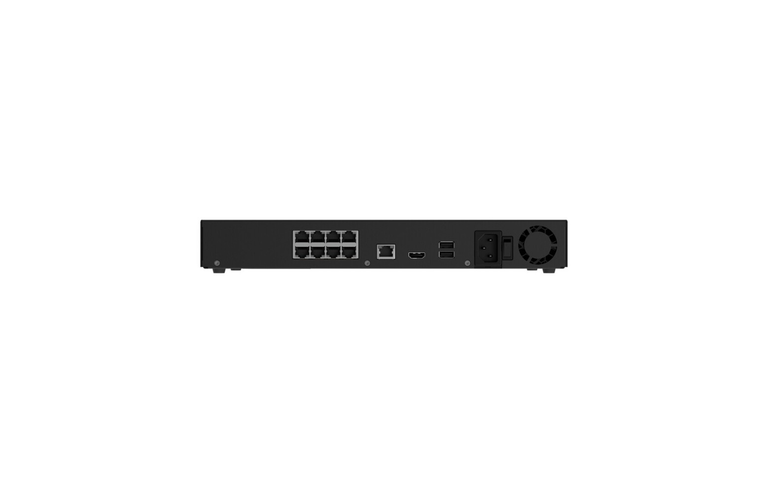 Ajax Baseline NVR 8-channel with PoE and HDMI, black