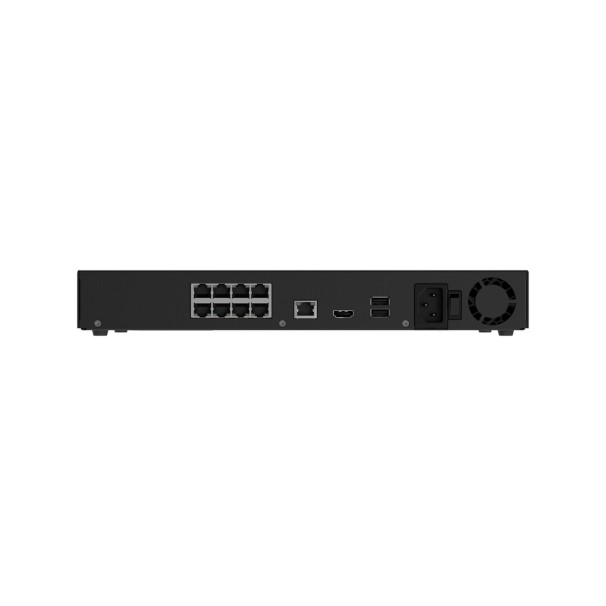 AJ-NVR-H2D8PAC-8/B  8 PoE Baseline zwart