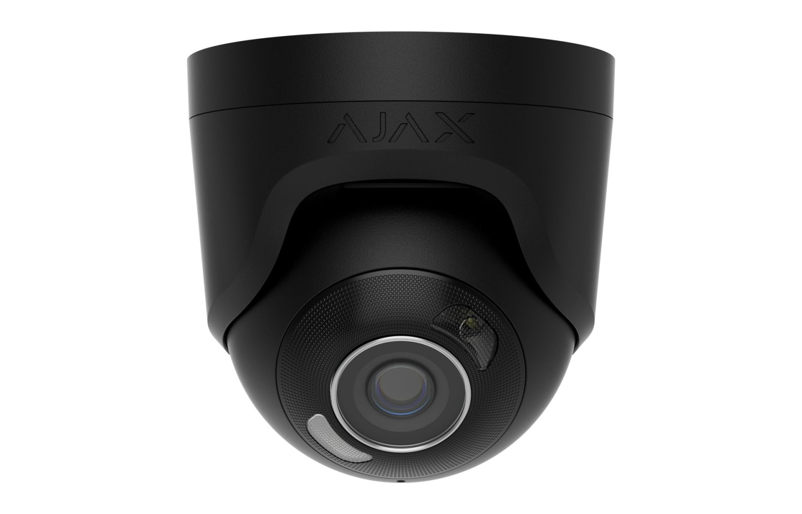 Caméra de sécurité Ajax TurretCam HL 5 MP 2,8 mm noire avec éclairage hybride