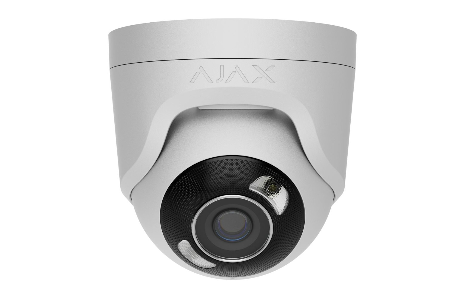 Ajax TurretCam HL 8MP 4mm – White Ajax TurretCam HL 8MP 4mm white security camera