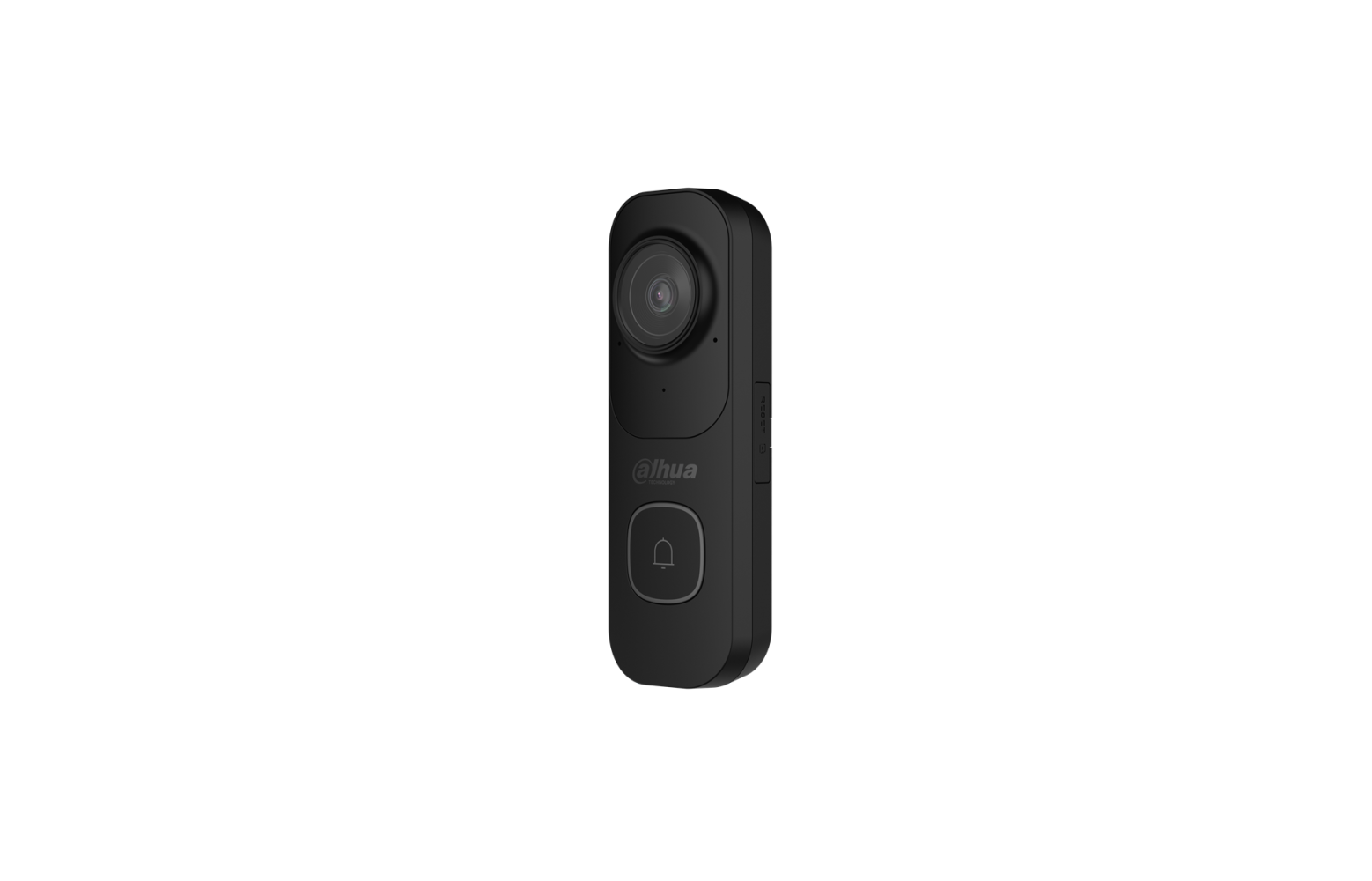 Dahua DB41AB Sonnette vidéo 4 MP noire – Sonnette Wi-Fi intelligente avec caméra Sonnerie vidéo Dahua DB41AB 4 MP, noire, avec caméra et Wi-Fi