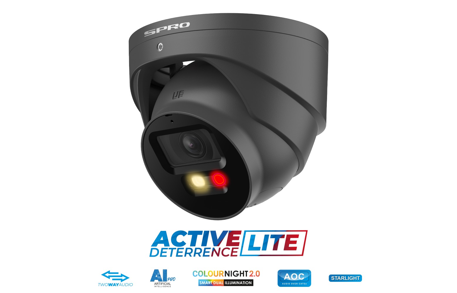 DHIPD40/28LRG-MS SPRO 4MP IP-Turm Aktive Abschreckung