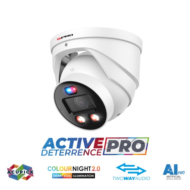 DHIPD60/28LRW/30-D-V5 6MP IP Turret ACTIVE DETERRENCE PRO – Wit DHIPD60/28LRW/30-D-V5 6MP IP Turret ACTIVE DETERRENCE PRO – Wit