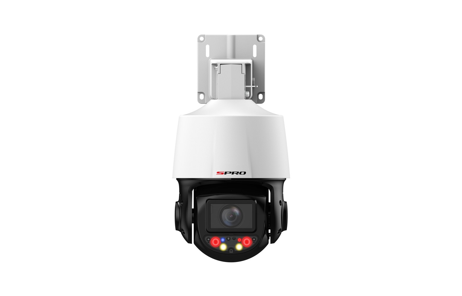 SPRO 4MP PTZ beveiligingscamera met 10x zoom en actieve afschrikking