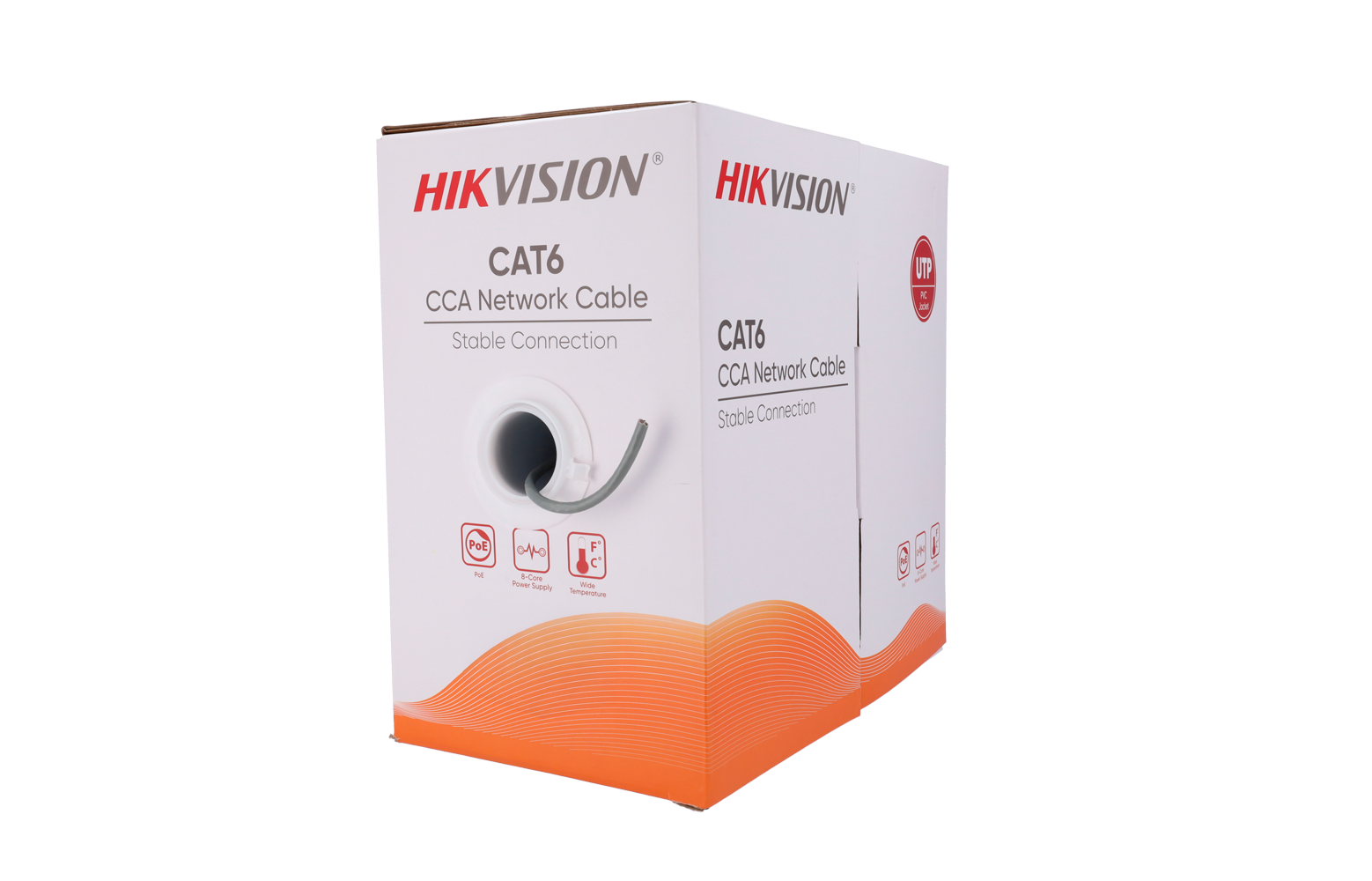 Hikvision Cat6 UTP Cable, 305 m (DS-1LN6UU/CCA) Hikvision Cat6 UTP Cable, 305 m, DS-1LN6UU/CCA