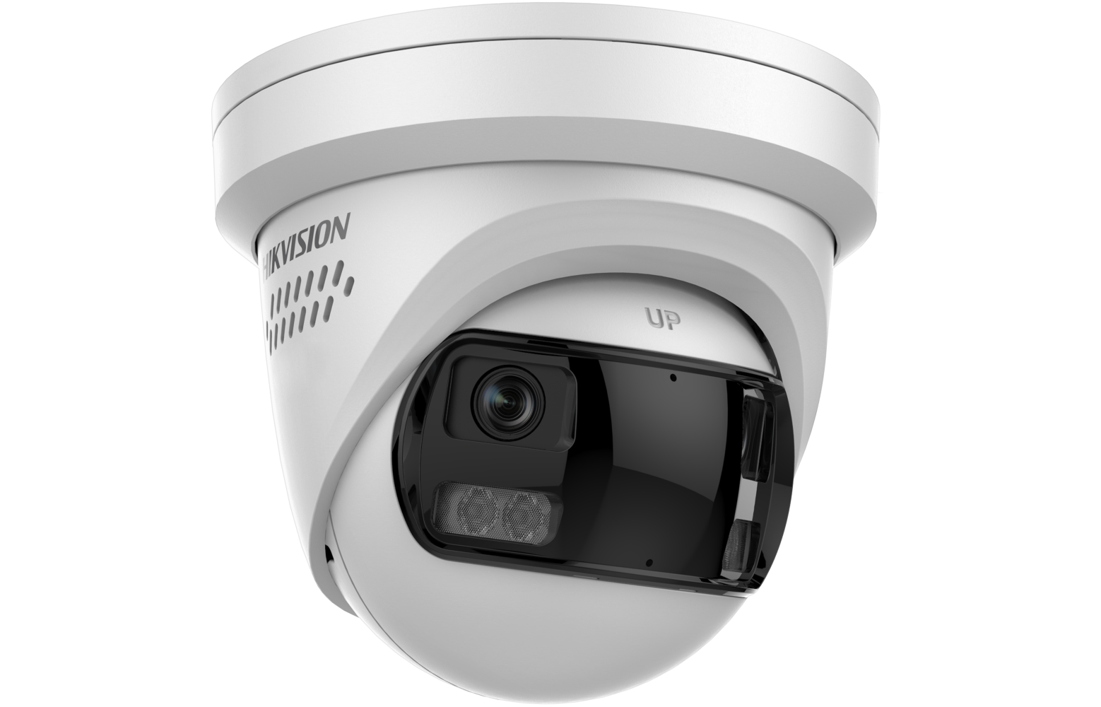 Hikvision DS-2CD23167G3P-LIS2UY/SL Wit 16MP Panoramische DS-2CD23167G3P-LIS2UY/SL 16MP 180 graden ColorVu turretcamera wit