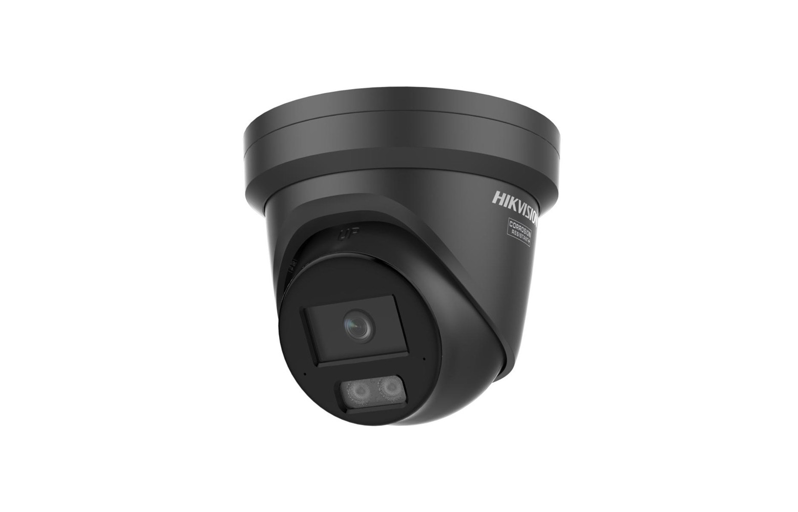 Hikvision DS-2CD2387G3-LIS2UY/SL 4 Caméra tourelle ColorVu 3.0 8 MP noire avec objectif 4 mm