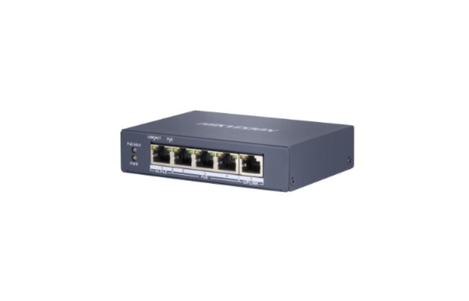 DS-3E0505HP-E 4-Port Gigabit Unmanaged POE Switch