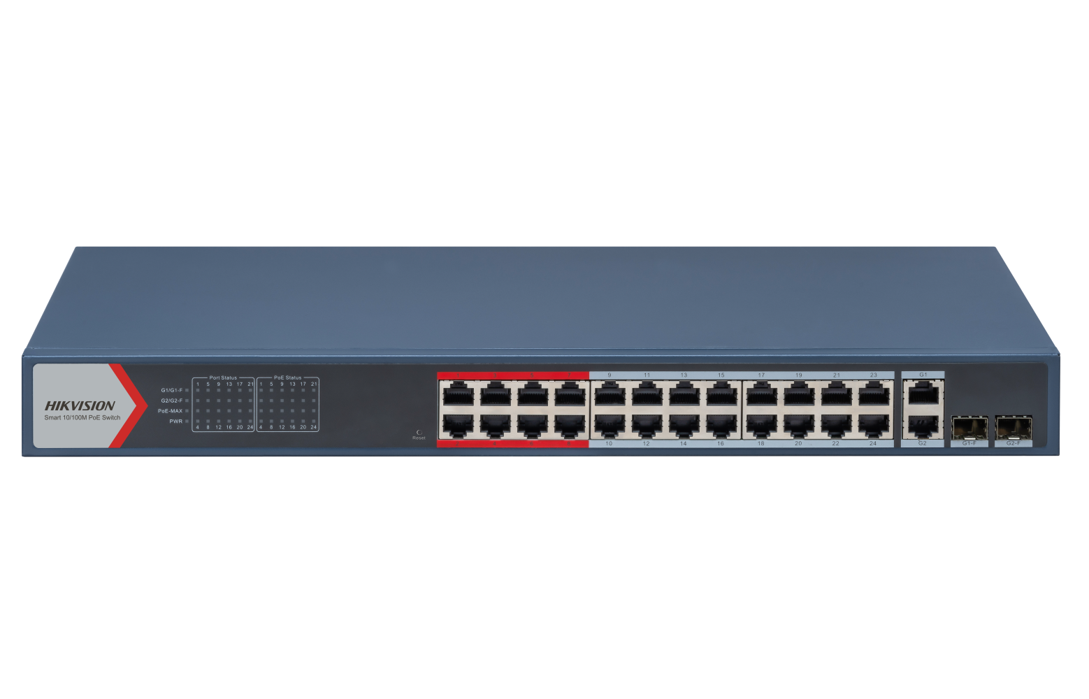 Hikvision DS-3E1326P-EI(B) 24-poorts Smart PoE switch
