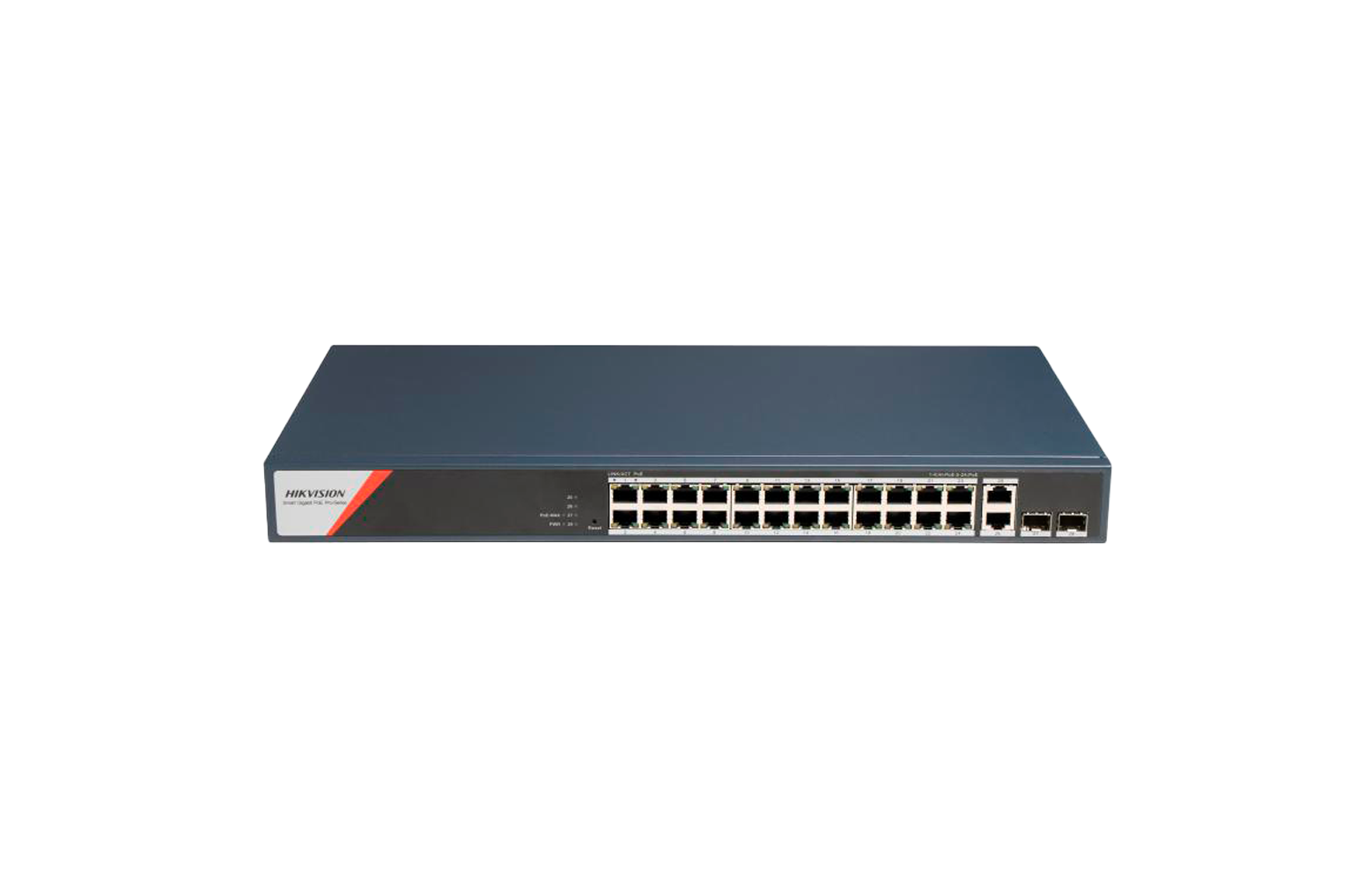Commutateur Gigabit PoE géré à 24 ports Hikvision DS-3E1528HP-SI-24P2T2F