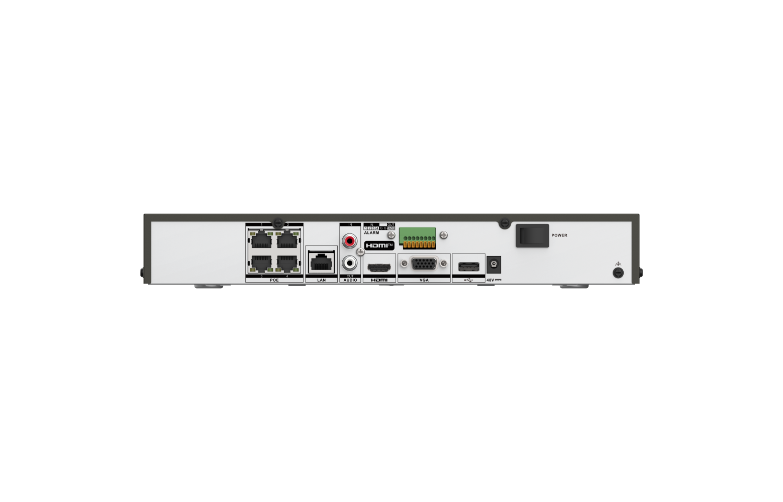 Hikvision DS-7604NXI-K1/4P/VPro 4-kanaals PoE NVR voor IP-camera’s