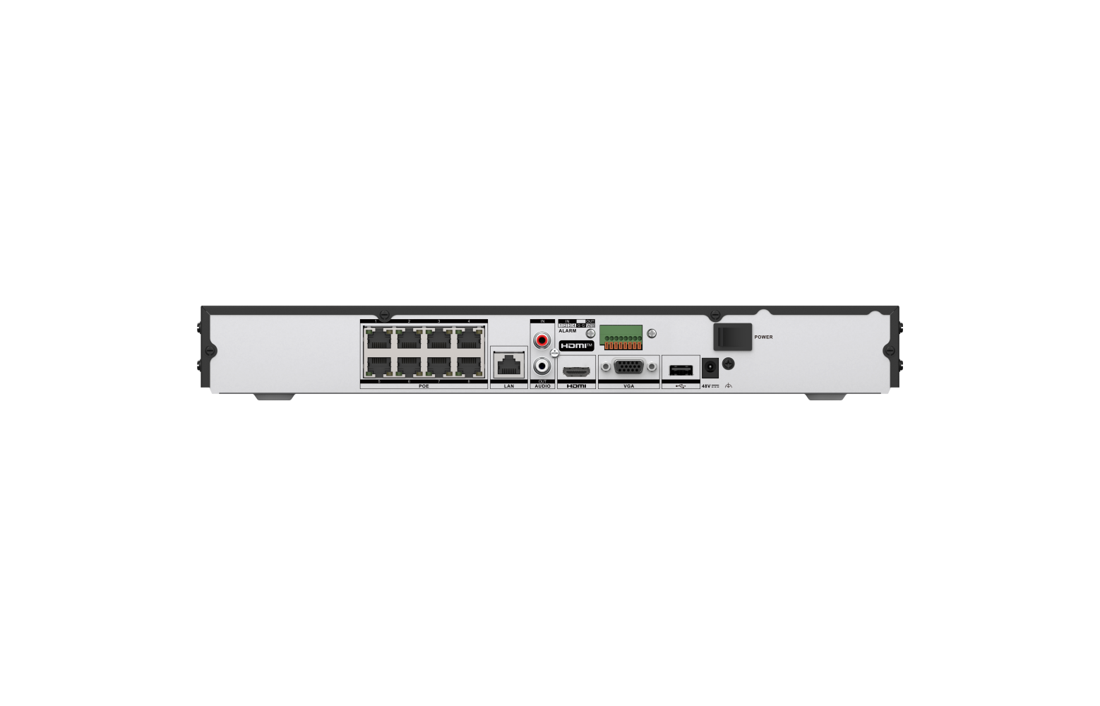 Hikvision DS-7608NXI-K2/8P/VPro – 8-Kanal-PoE-NVR Hikvision DS-7608NXI-K2/8P/VPro 8-Kanal-PoE-NVR für IP-Kameras