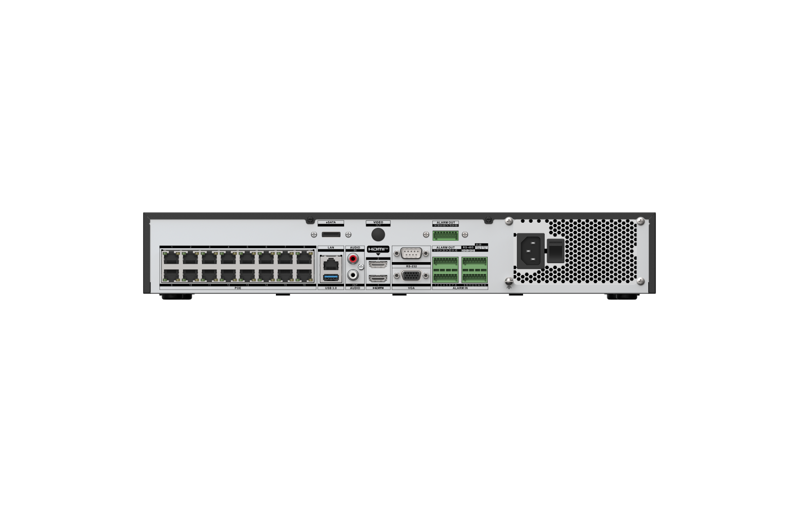 Hikvision DS-7716NXI-I4/16P/VPRO 16-kanaals PoE AcuSeek NVR recorder