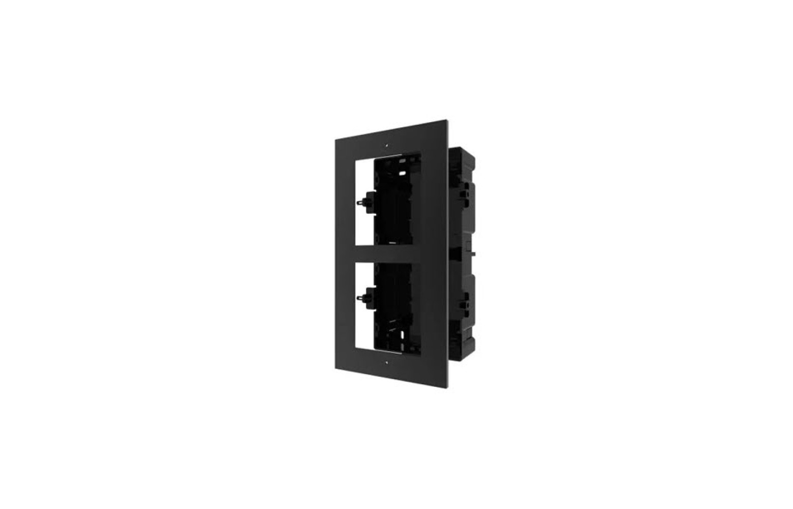 Hikvision DS-KD-ACF2/Zwart 2-voudig inbouwframe voor intercom