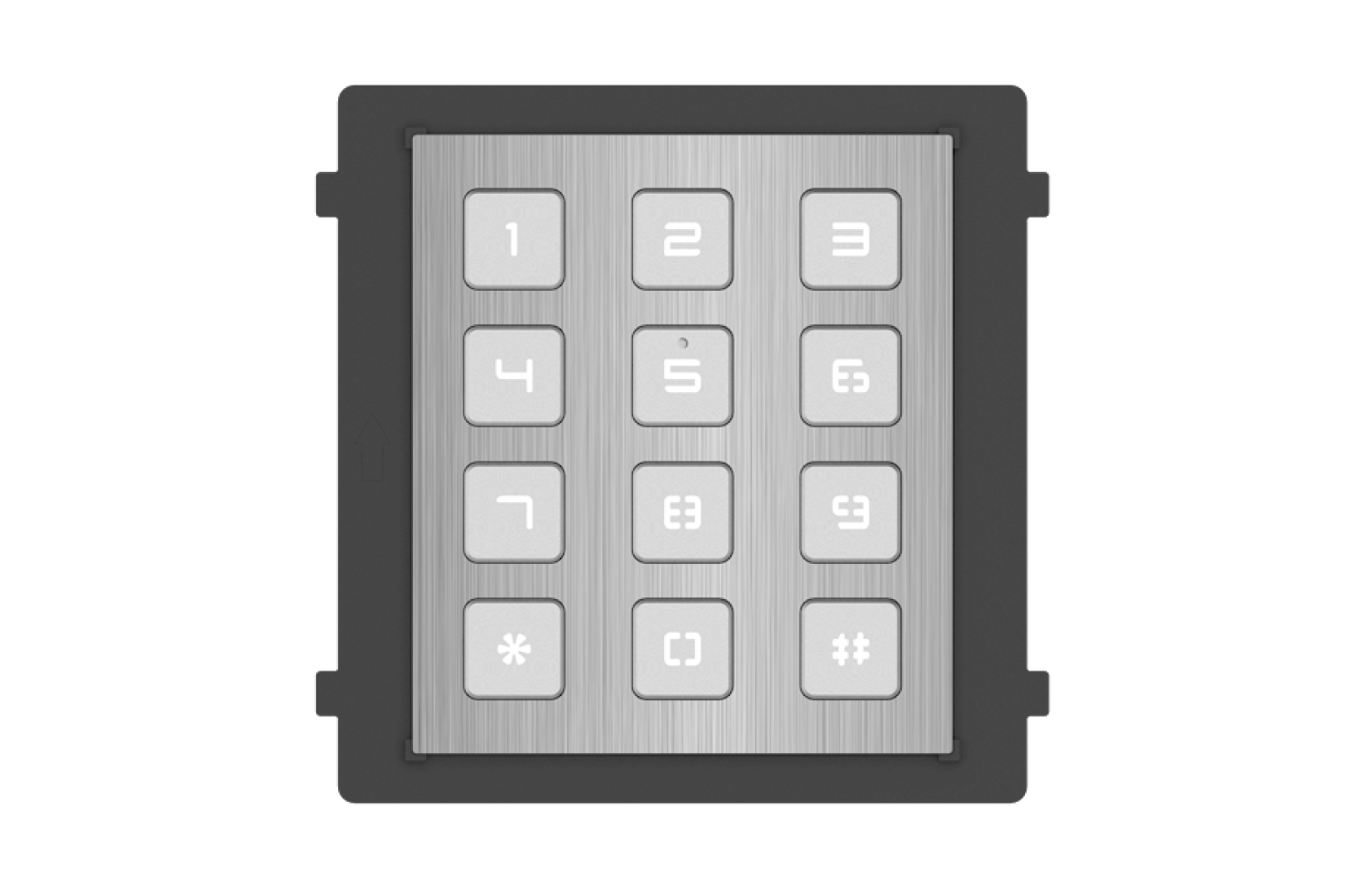 DS-KD-KP/S, Module Intercom, Keypad RVS