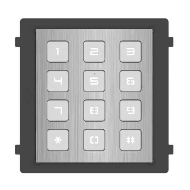 DS-KD-KP/S, Module Intercom, Keypad RVS
