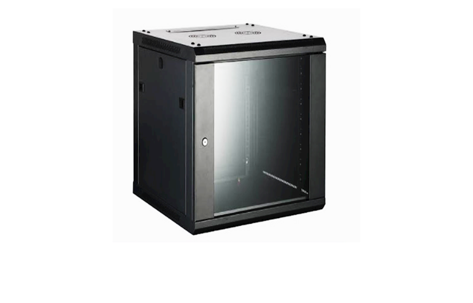 Hikvision DS-XS6612-S/B – 12U Wall-Mounted Network Cabinet, 600 mm Hikvision DS-XS6612-S/B – 12U Wall-Mounted Patch Panel, 600 mm, Black