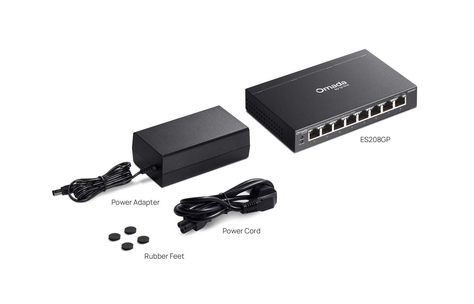 ES208GP 8-Port Gigabit PoE+ Switch ES208GP 8-Port Gigabit PoE+ Switch