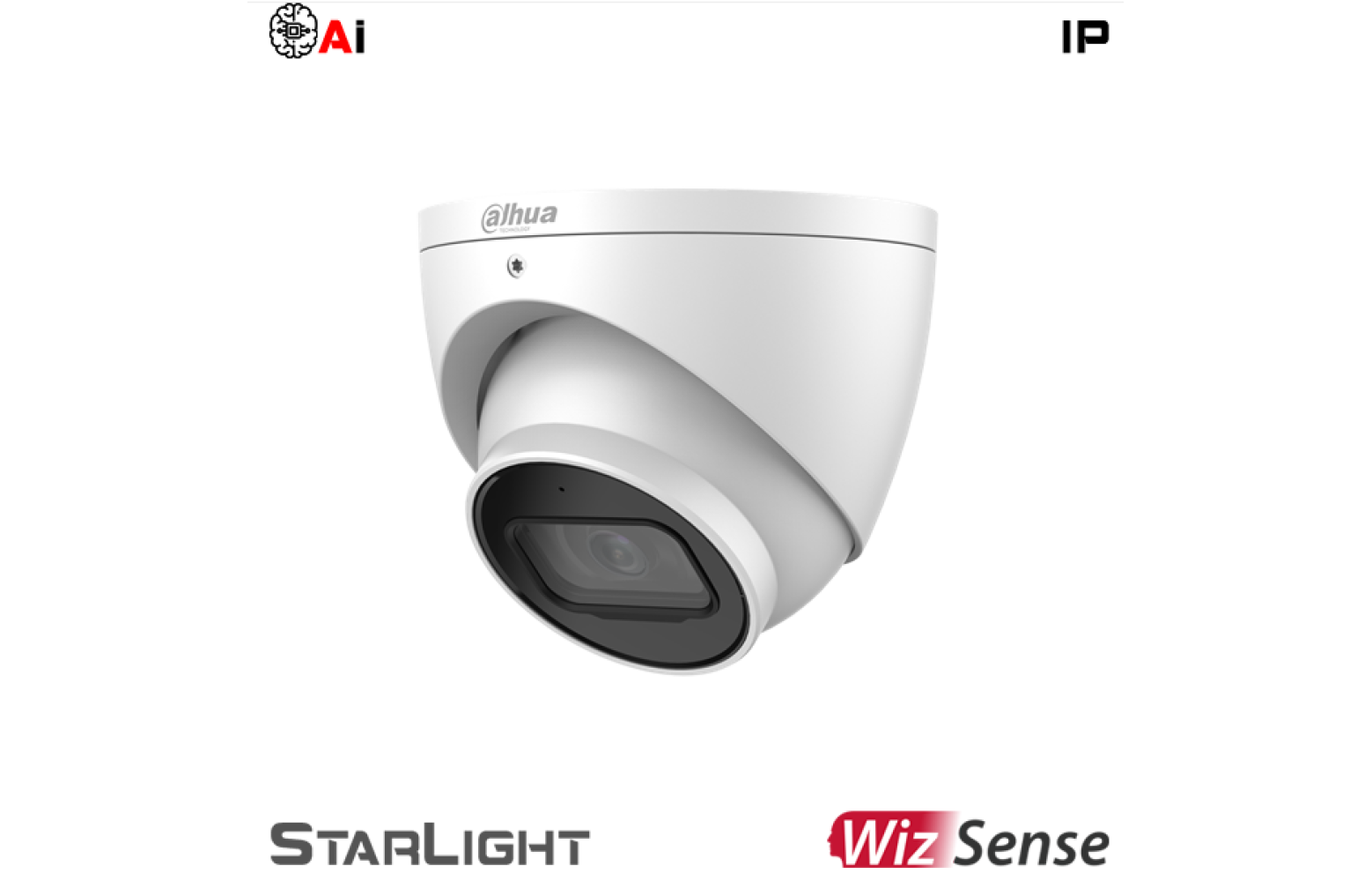 Dahua HDW3441EMP-S-S2 4MP D/N Starlight IR Eyeball 3.6mm