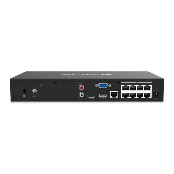 NVR1008H-8MP – 8-kanaals PoE+ VIGI 