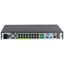Enregistreur vidéo réseau 52 canaux, 16 ports Gigabit Ethernet avec PoE