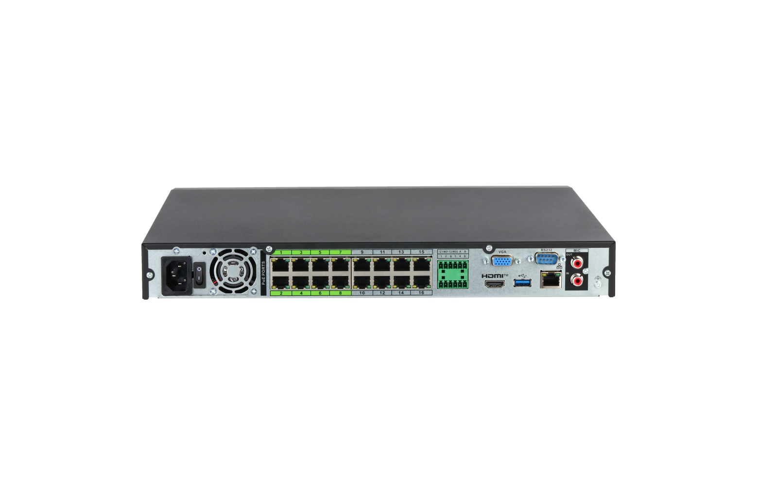 Dahua NVR5216-16P-EI2 16-channel NVR with PoE and AI