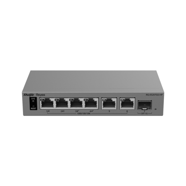 RG-ES207GS-HP Cloud Managed PoE++