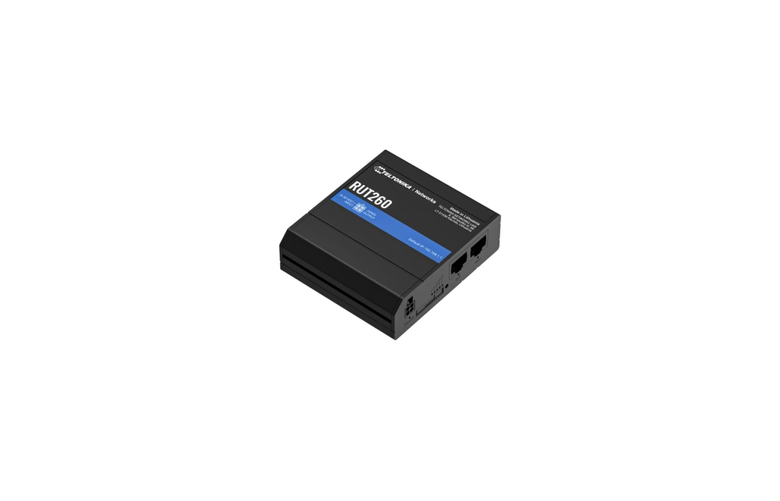 RUT260  LTE Cat 6 mobile router from Teltonika Networks with WAN failover