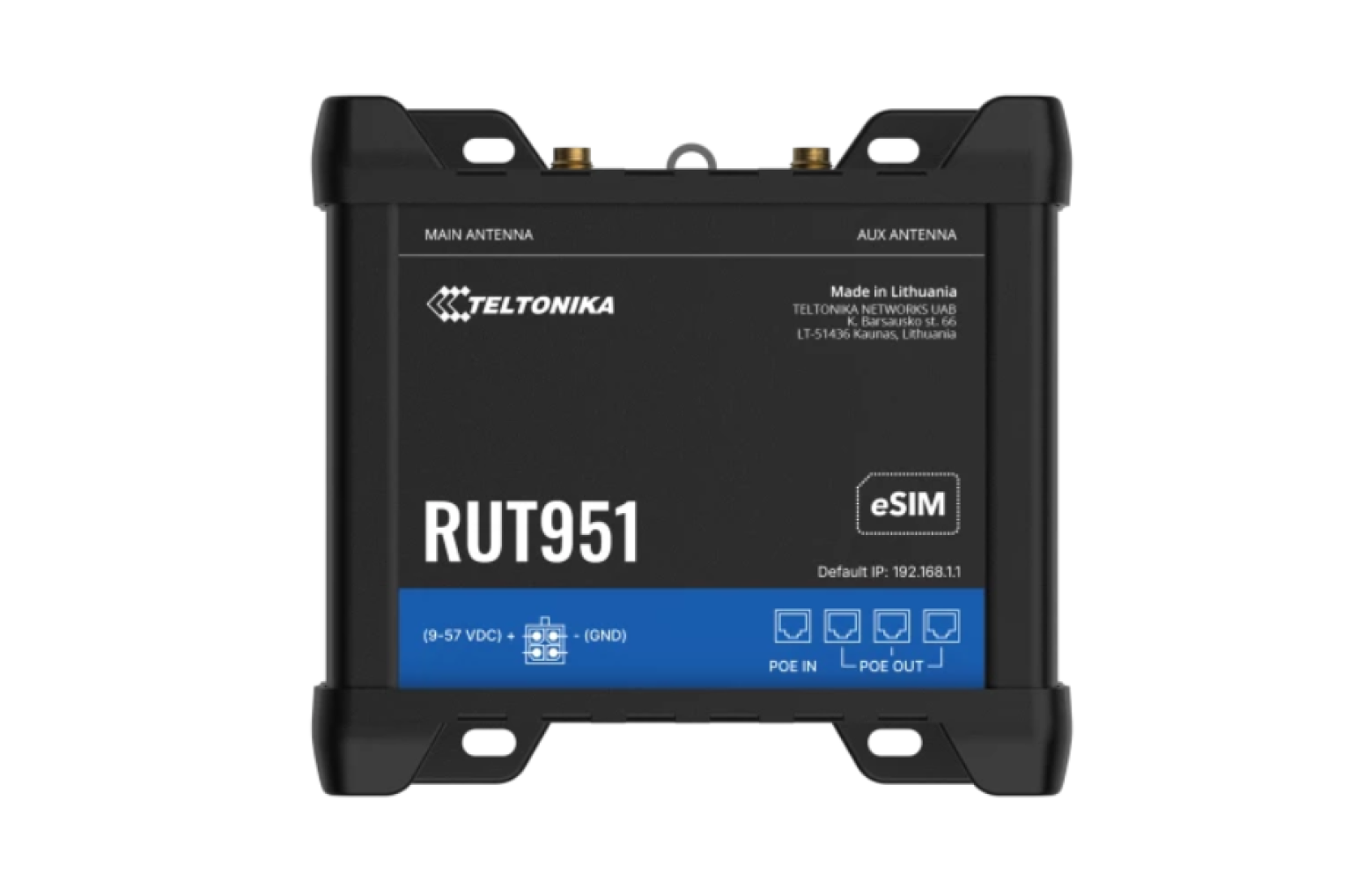 RUT951 PoE+ - JBNSECURITY RUT951 PoE+