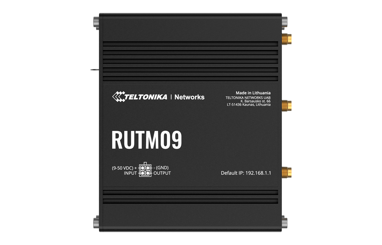 Teltonika RUTM09 industriële 4G LTE router Teltonika RUTM09 4G LTE Cat 6 router