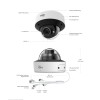 Caméra réseau dôme varifocale motorisée InSight S245ZI VIGI 4 MP IR