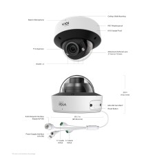 S245ZI InSight VIGI 4MP IR Motorized Varifocal Dome 