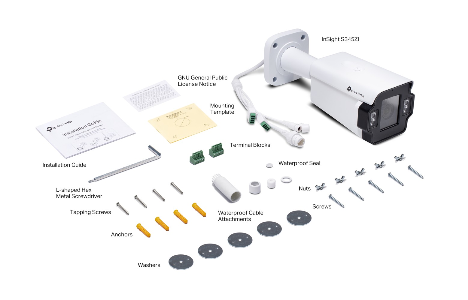 VIGI 4MP motorisierte Bullet-Kamera mit Varioobjektiv und 5-fach-Zoom