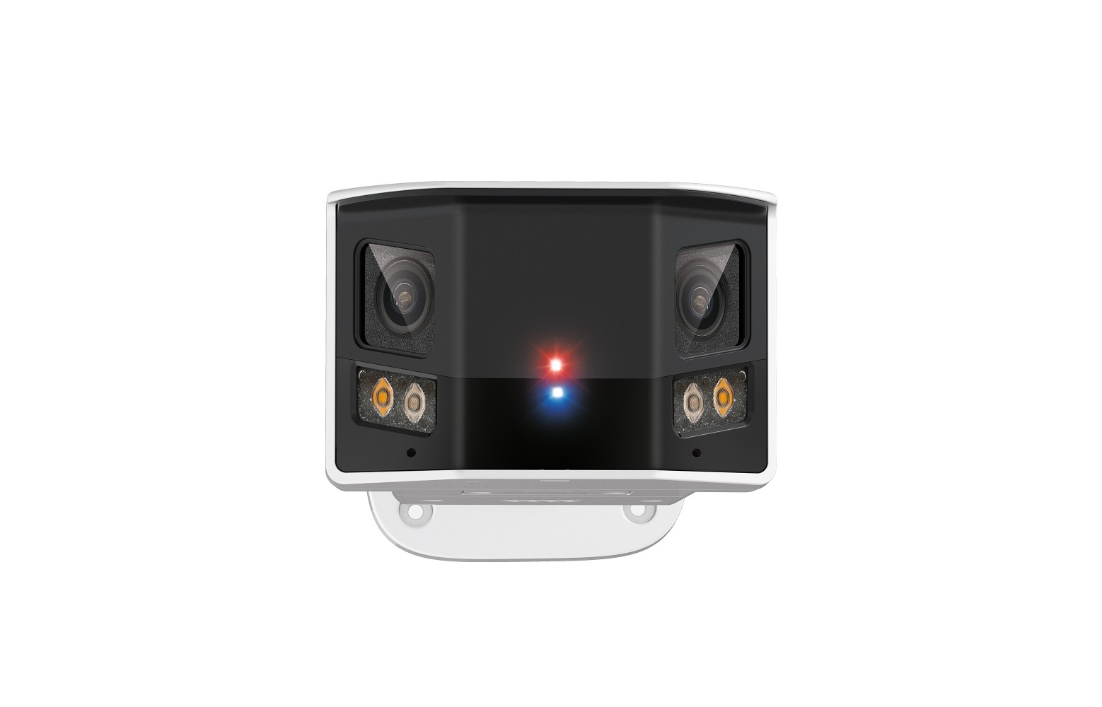 180-degree panoramic 8MP 4K outdoor bullet-style security camera