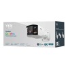 180-degree panoramic 8MP 4K outdoor bullet-style security camera