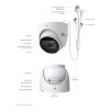 VIGI 4MP-Turret-Kamera mit variablem Fokus und 5-fachem optischen Zoom InSight S445ZI Überwachungskamera mit IR-Nachtsicht bis zu 60 Metern