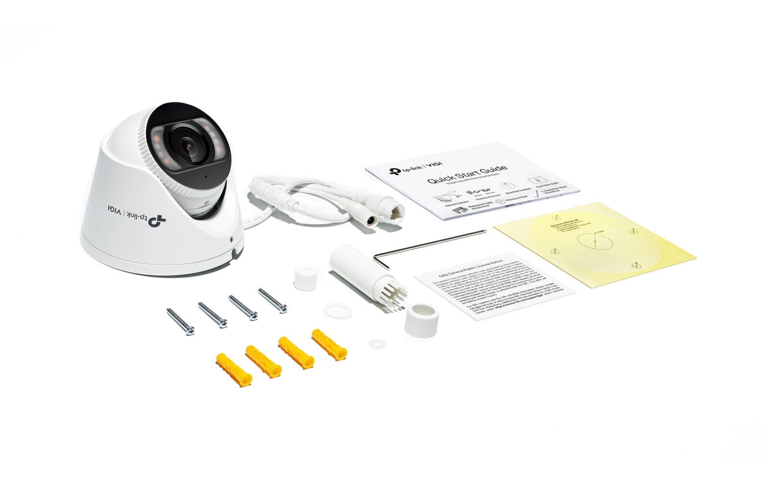Caméra de sécurité VIGI S485-4MM 8 MP Full Color 4K à dôme