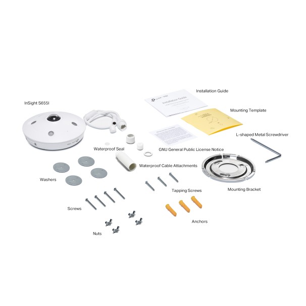 S655I 5MP 360° Fisheye