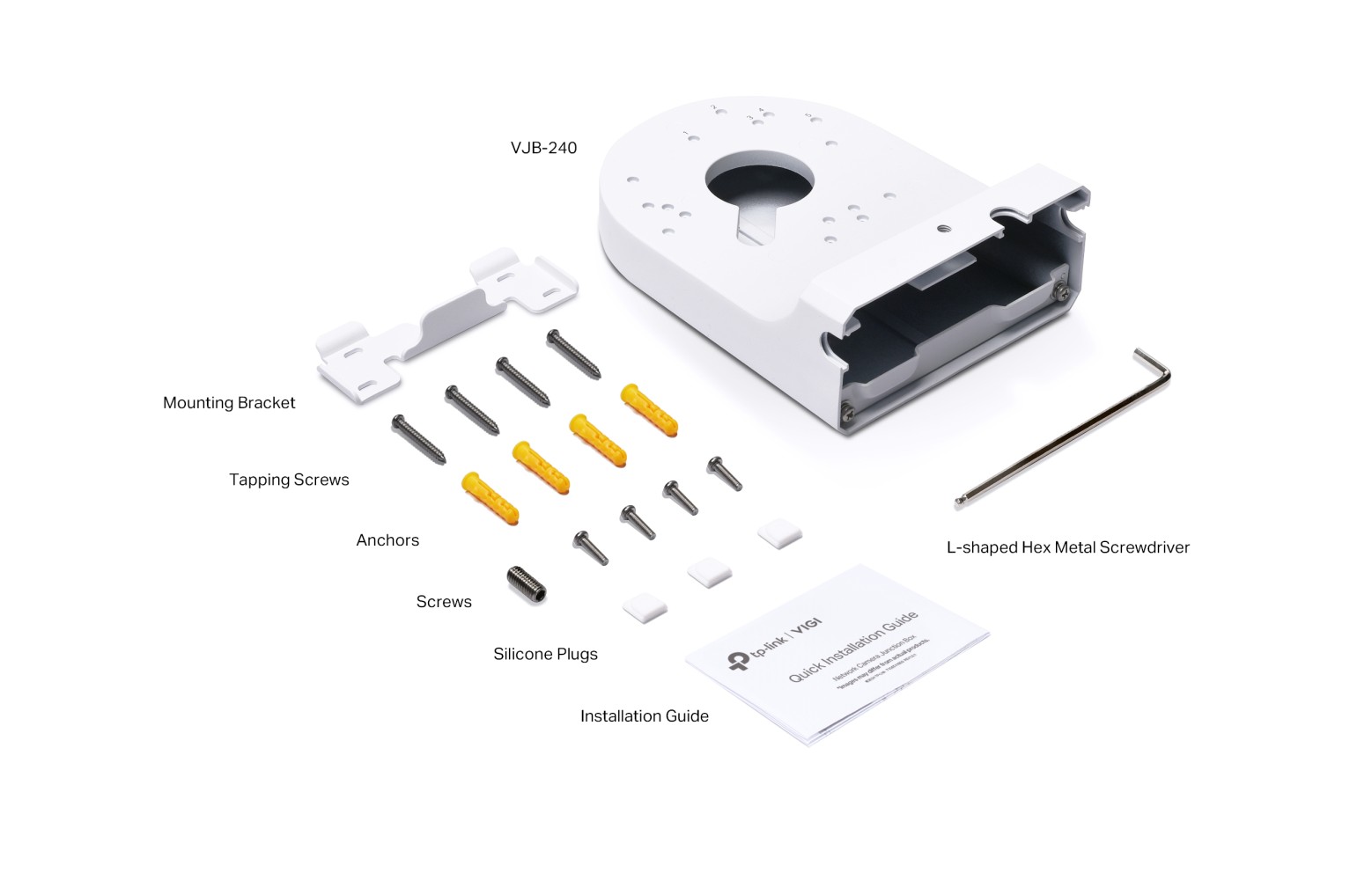 VJB-240 VIGI Network Camera Junction Box