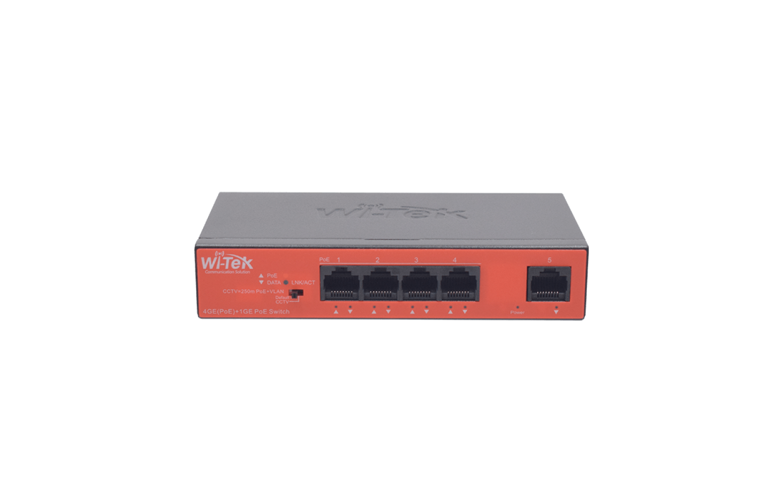 WI-PS305GH – 4-Port-Gigabit-PoE-Switch mit 250 m CCTV-Modus und Watchdog-Funktion WI-PS305GH 4-Port-Gigabit-PoE-Switch mit Uplink-Port, CCTV-Modus und PoE-Watchdog