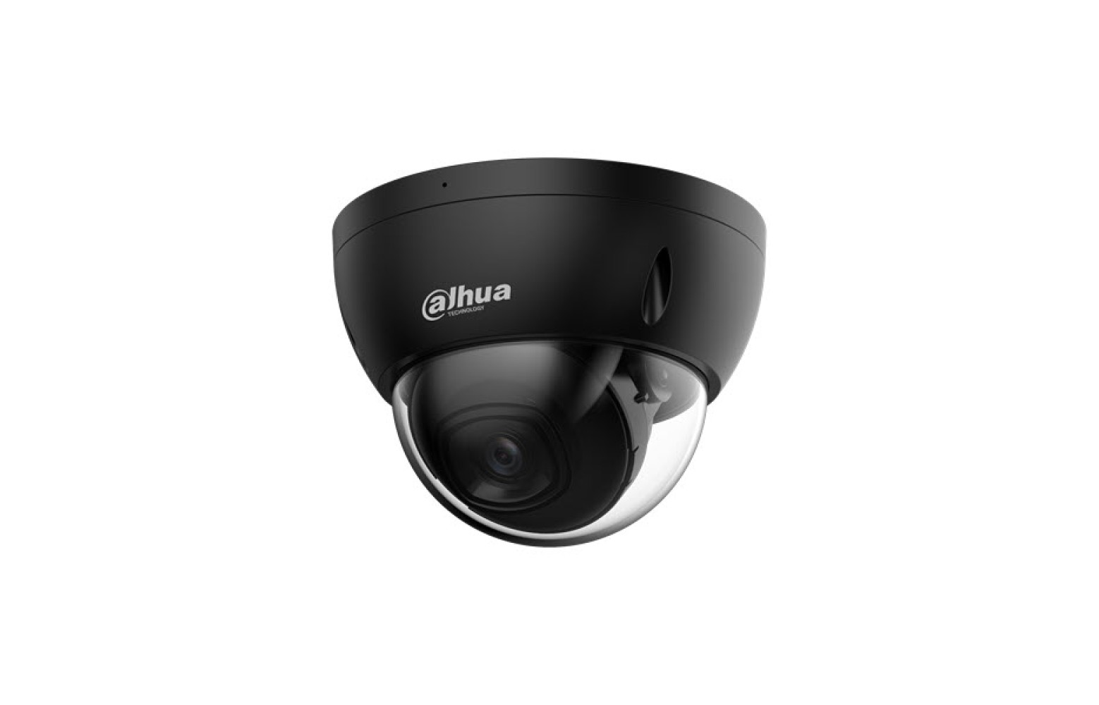 Dahua HDBW2441E-S-B Schwarz 4 MP/20 fps Tag/Nacht-IR-Vandalismusgeschützte Kuppelkamera 2,8 mm